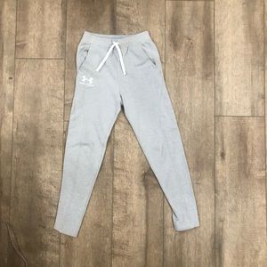 Under Armour Grey Fitted Jogger Pant.